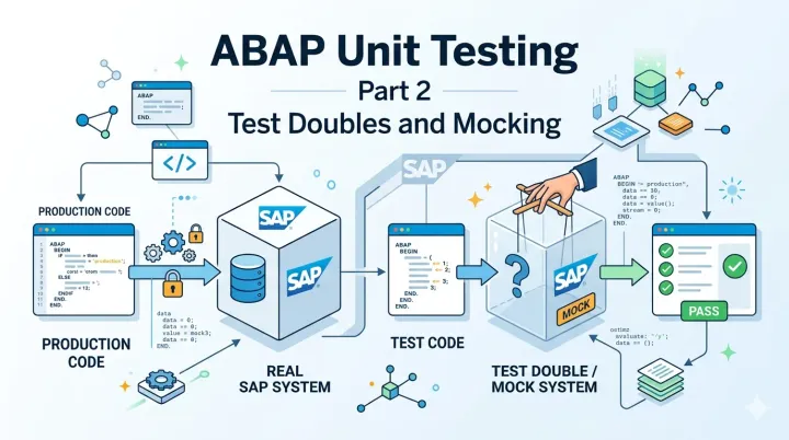 ABAP Unit Testing Part 2: Test Doubles and Mocking in SAP